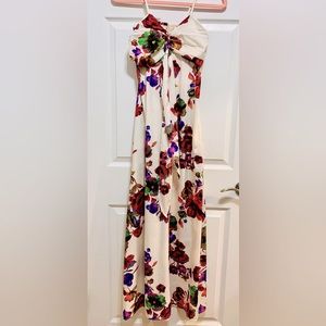 Long floral dress